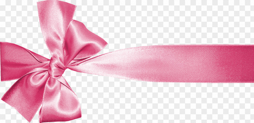 Bowknot Pink Ribbon PNG