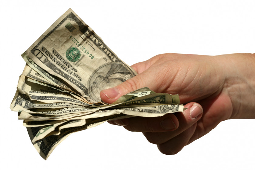 Money Payment Fist Banknote Hand PNG