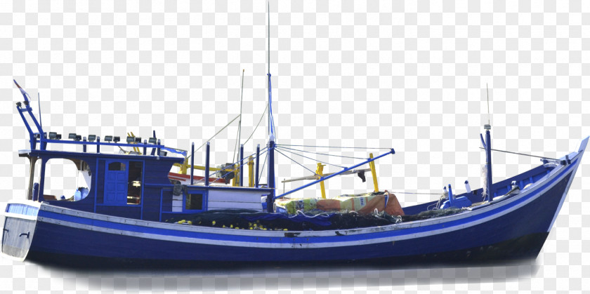 Steamboat Motor Ship Fishing Cartoon PNG