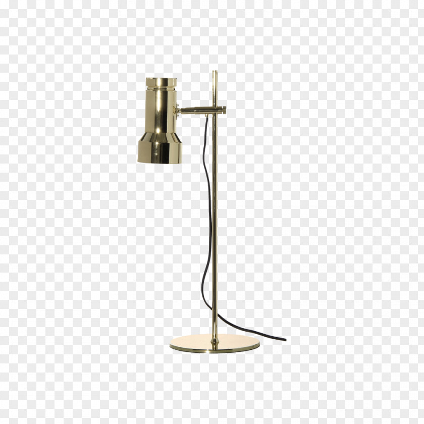 Table Furniture Brass Lamp Electric Light PNG