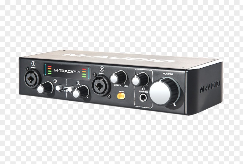 USB Digital Audio M-Audio M-Track Plus II Sound Cards & Adapters PNG