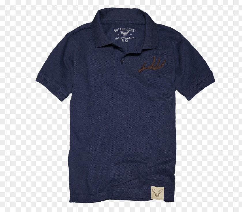 Button Buck T-shirt Clothing Top Polo Shirt PNG