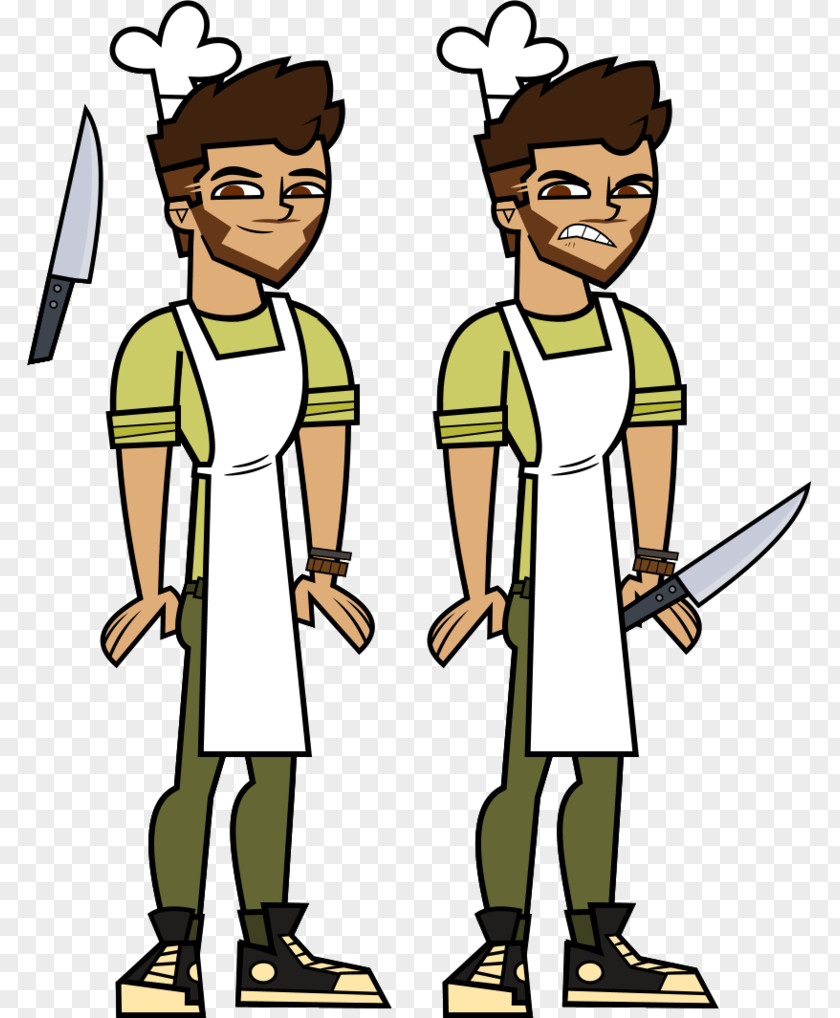 Chef Hatchet Total Drama Season 5 Character Human Behavior Uniform Clip Art PNG