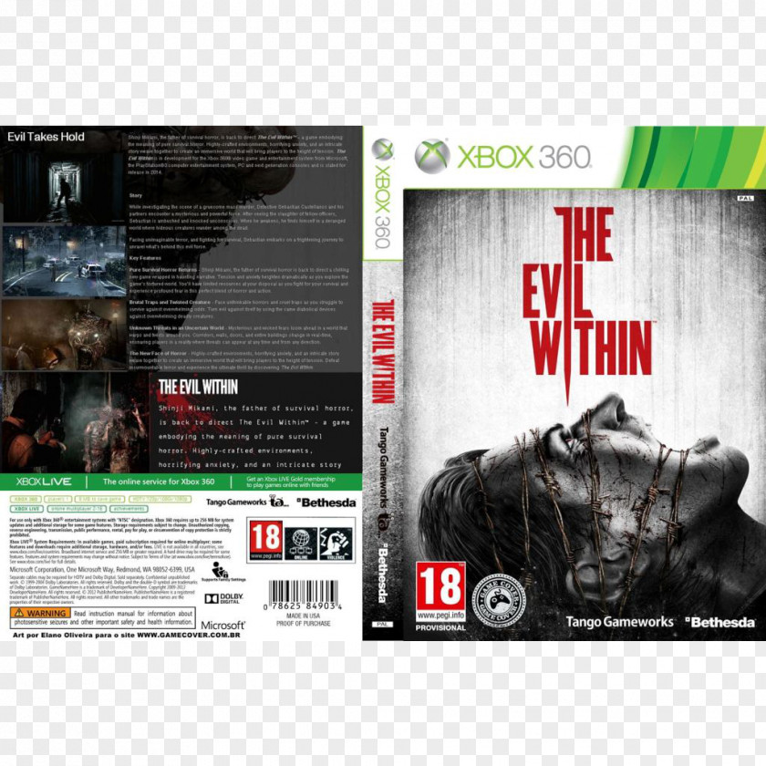Evil Within The 2 Minecraft Xbox 360 One PNG
