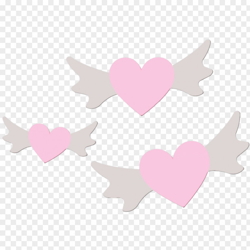 Logo Wing Pink Heart Cloud PNG