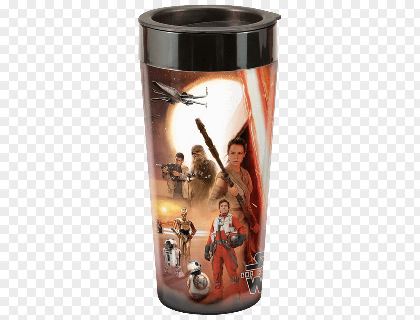 Mug Plastic Kylo Ren R2-D2 Star Wars Sequel Trilogy The Force PNG