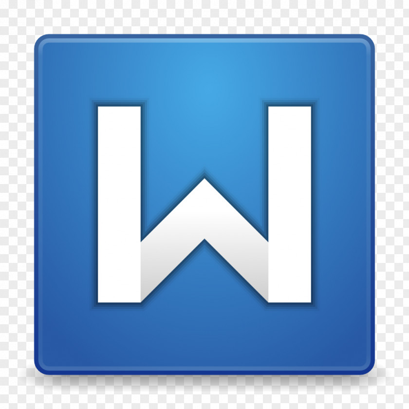 Apps Wps Office Wpsmain Blue Square Angle Text PNG