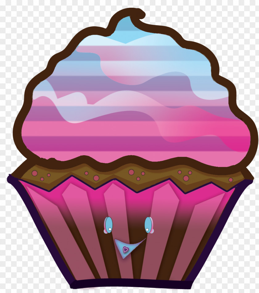 Cupcak Map Illustration Clip Art Food Product Pattern PNG