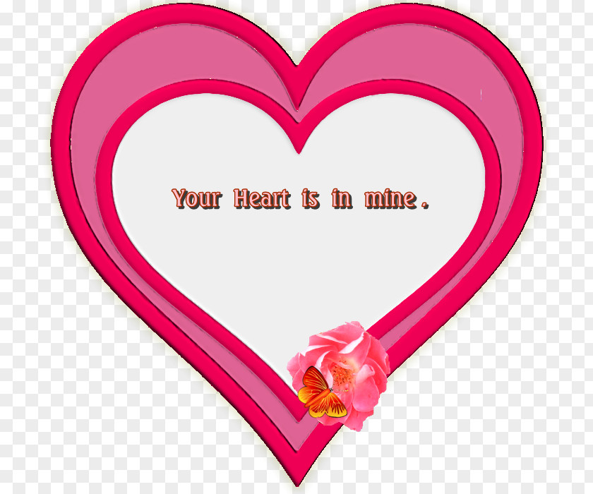 Happy Valentine Heart Valentines Day Quotation Love Wish Gift PNG