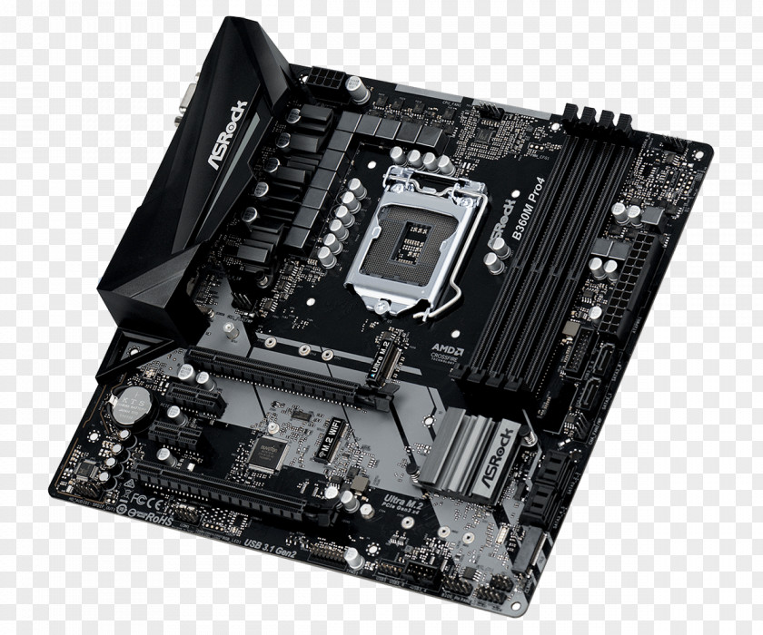 Intel MicroATX LGA 1151 Motherboard ASRock PNG