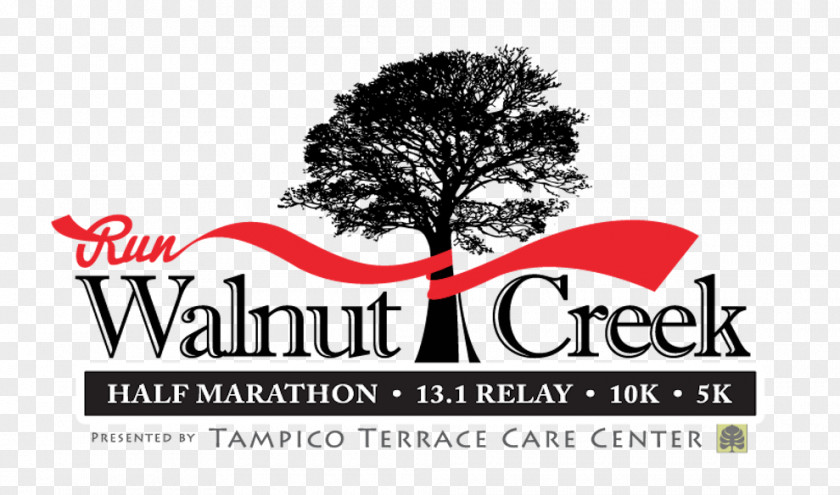 Tree Walnut Creek Half Marathon Logo Brand PNG