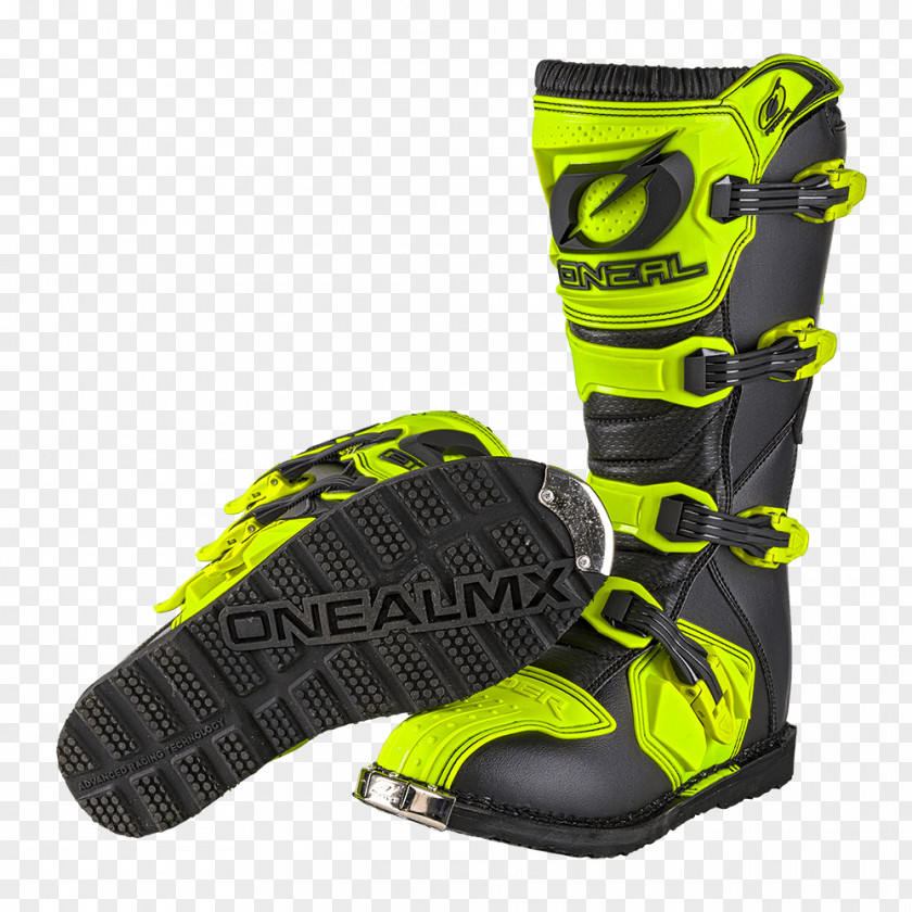 Airline X Chin Motorcycle Boot Yellow Motocross PNG