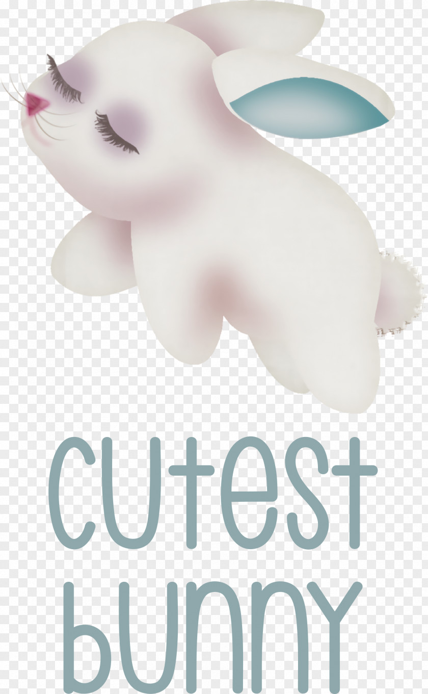 Cutest Bunny Easter Day PNG