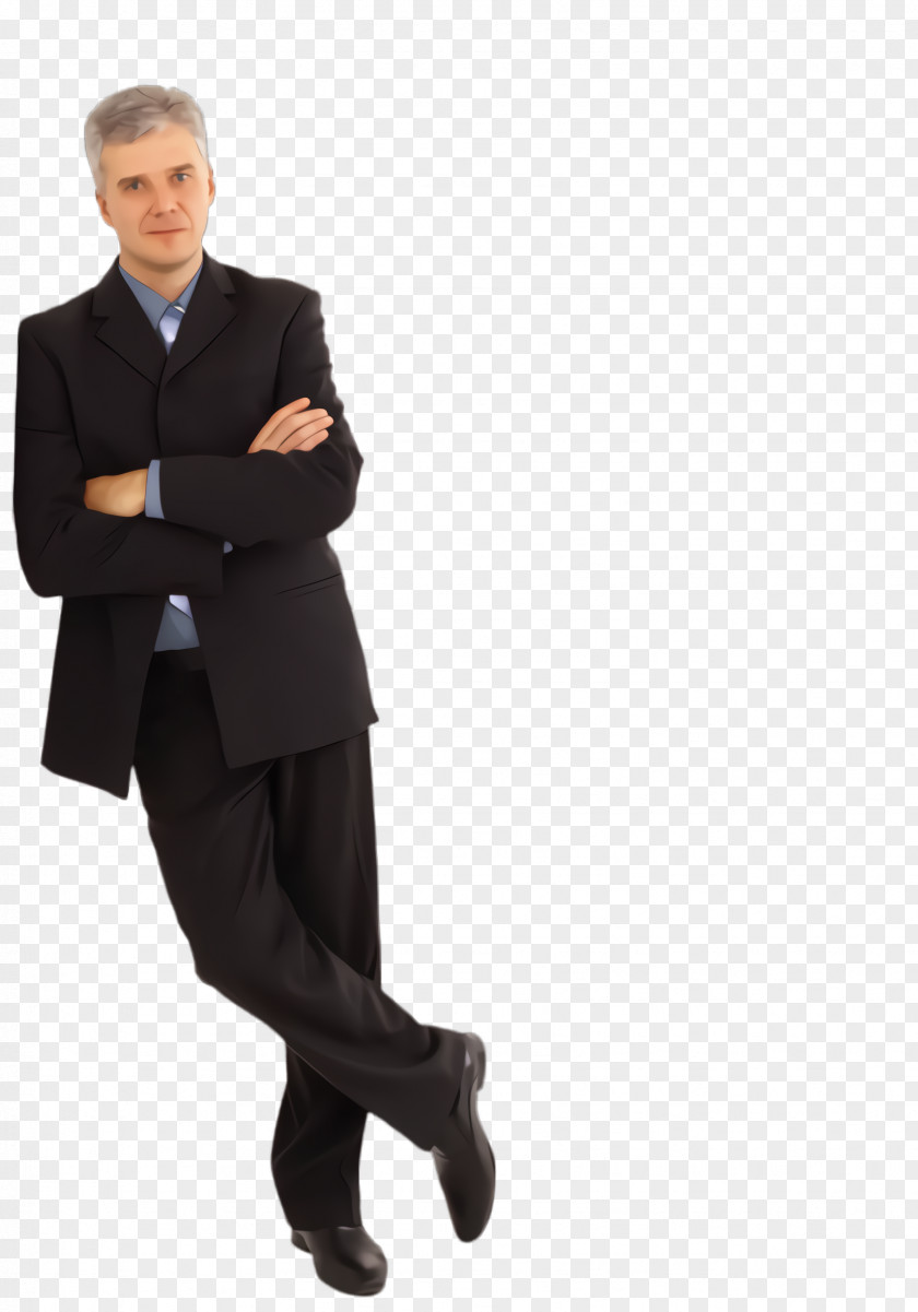 Outerwear Businessperson Suit Standing Clothing Formal Wear Male PNG