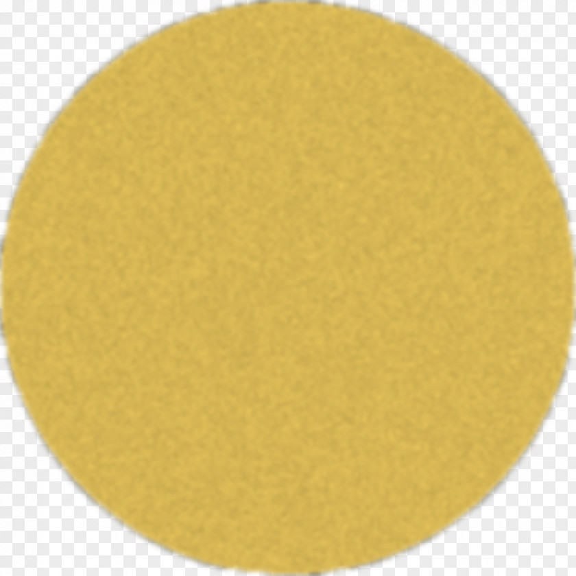 Creative Circle Towel Carpet Color Sander Yellow PNG