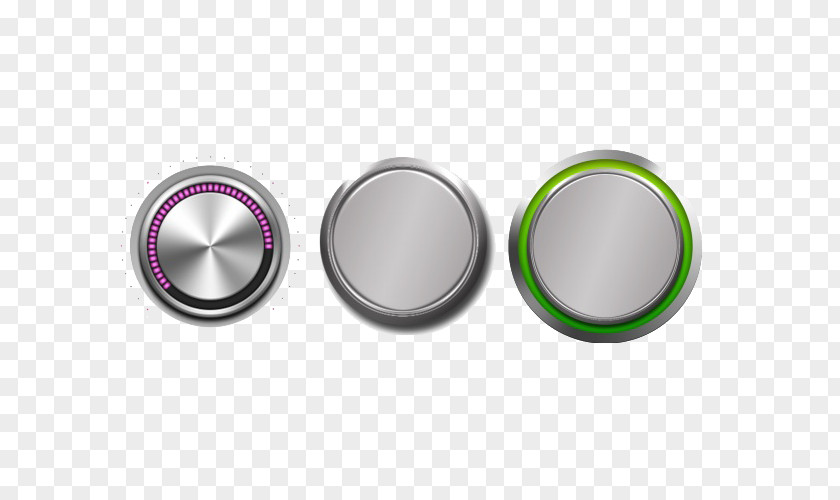 Metal Button Push-button PNG