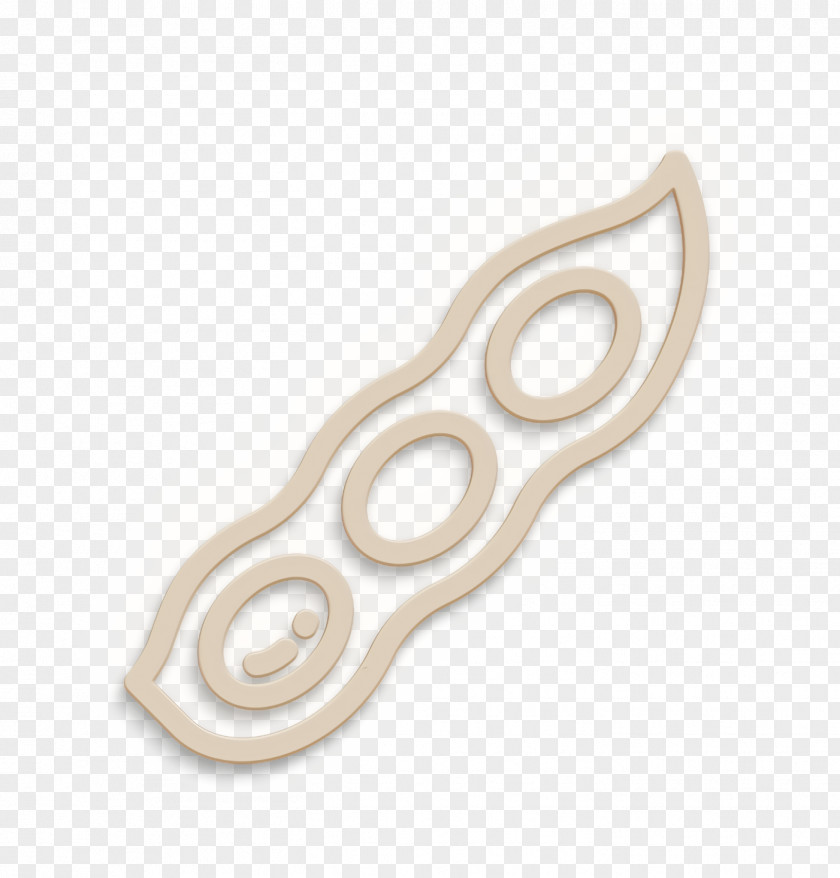 Soybean Icon Allergenic Food Linear PNG
