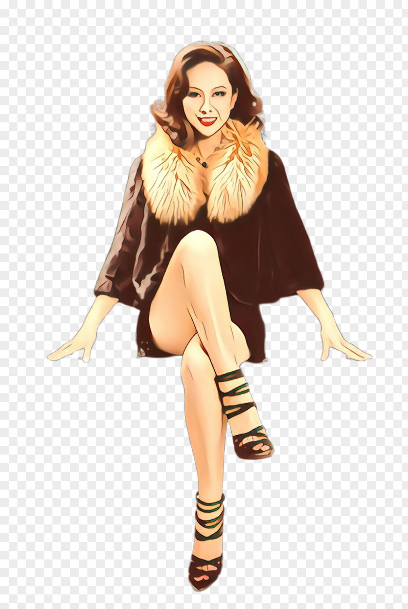 Fur Clothing Fashion Model Leg PNG