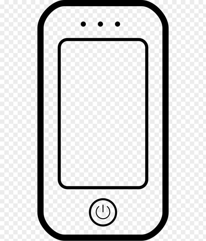 Handphone Outline Mobile Phone Accessories Line Angle Font Product Design PNG