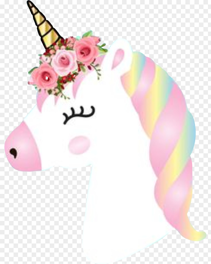 Happy Birthday Unicorn Wall Decal Sticker Magical Unicorns PNG