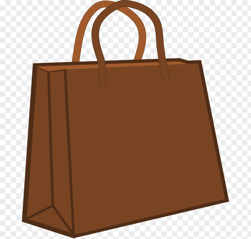 Brown Bag Shopping Clip Art PNG