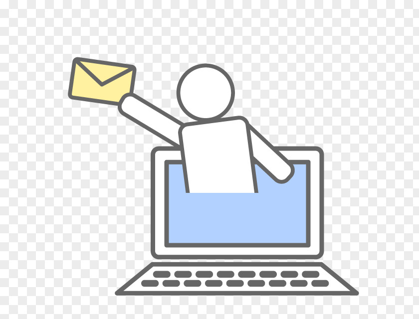 Bulk Mail Clip Art Laptop Email Czasopismo Elektroniczne PNG