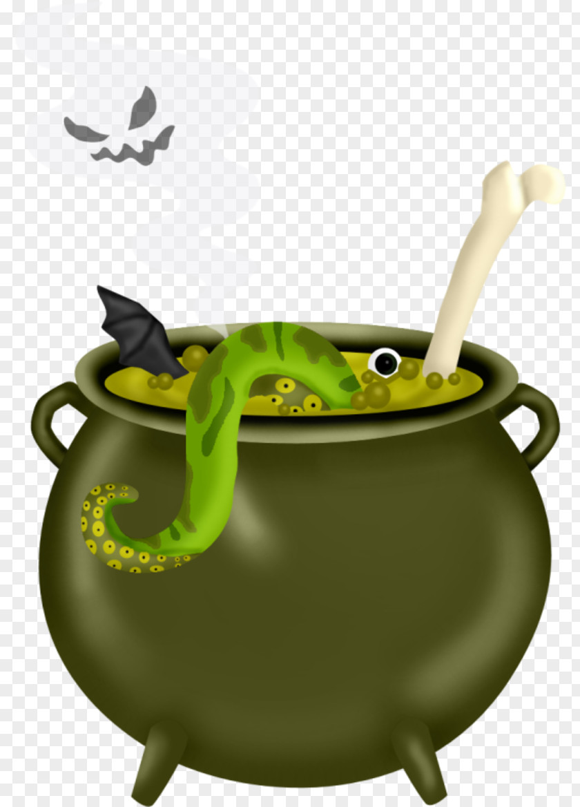Cauldron Halloween Clip Art PNG