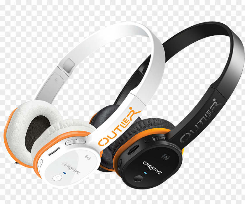 Headset Headphones Wireless Creative Technology MP3 Player Audio PNG