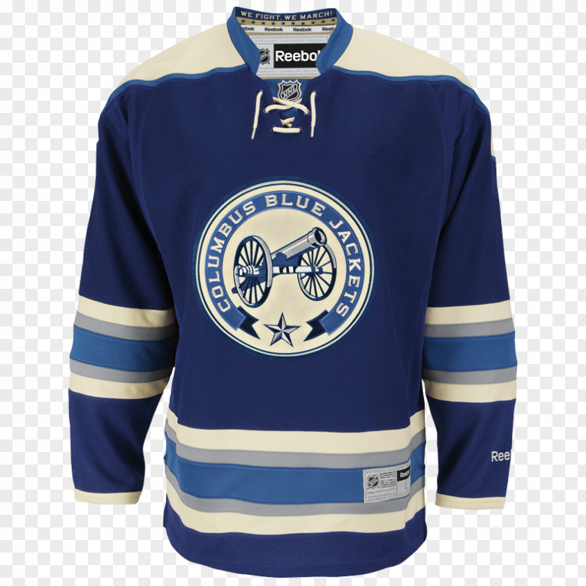 Jacket Columbus Blue Jackets National Hockey League Third Jersey Clothing PNG
