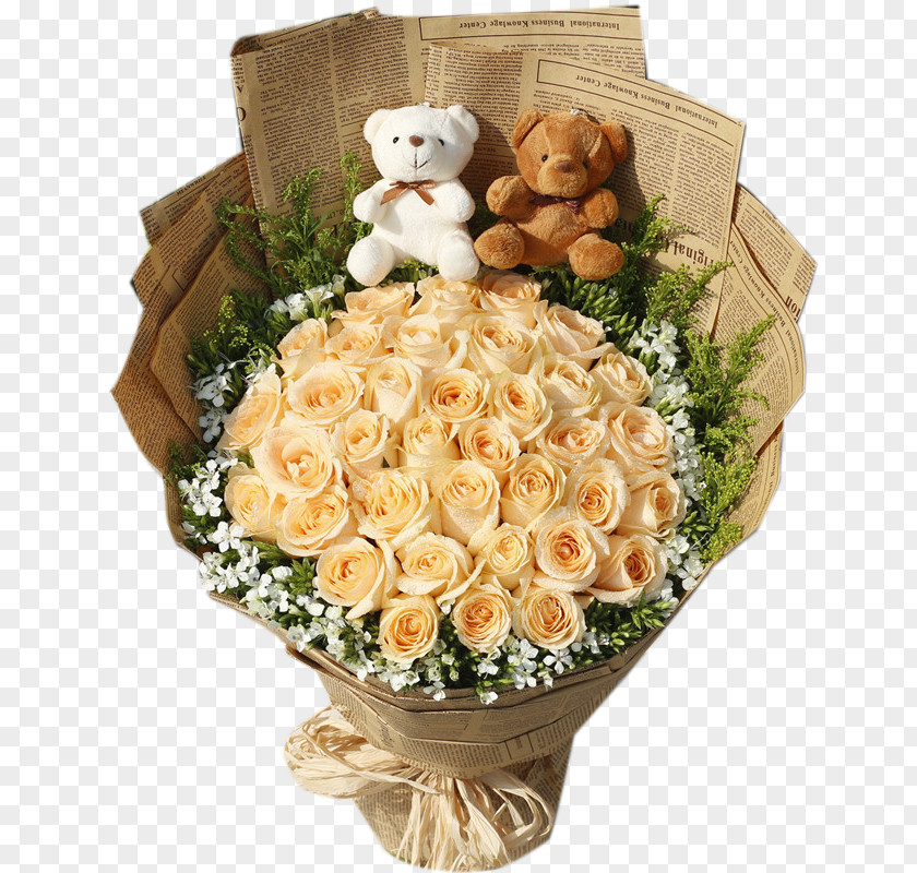 Winnie Rose Beach Garden Roses Gift Nosegay Flower PNG
