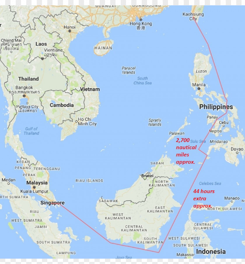 World Map Mount Agung South China Sea PNG