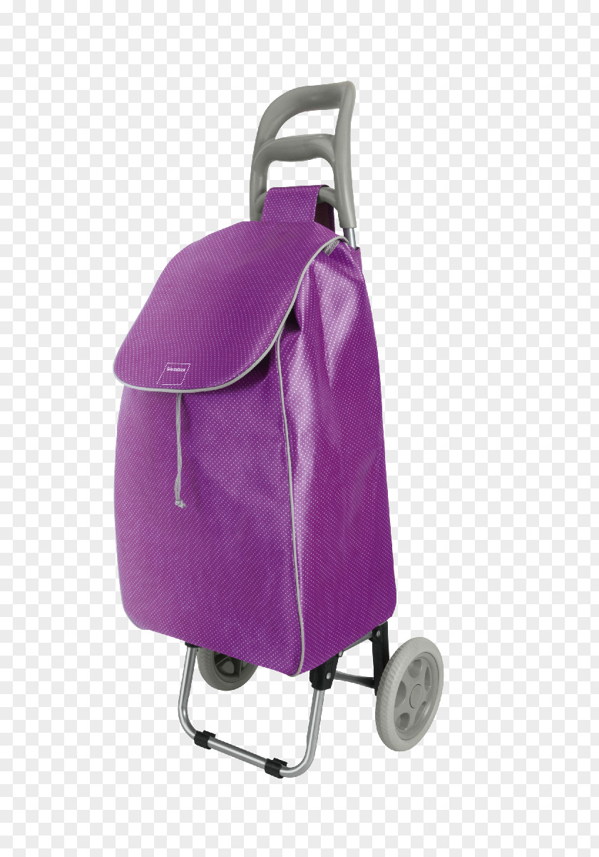 Bag Shopping Cart Purple PNG