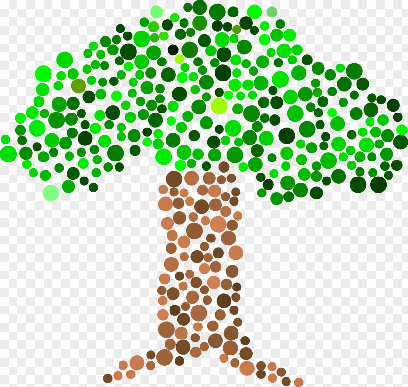 Dots Tree Planting Arbor Day Connect The Clip Art PNG