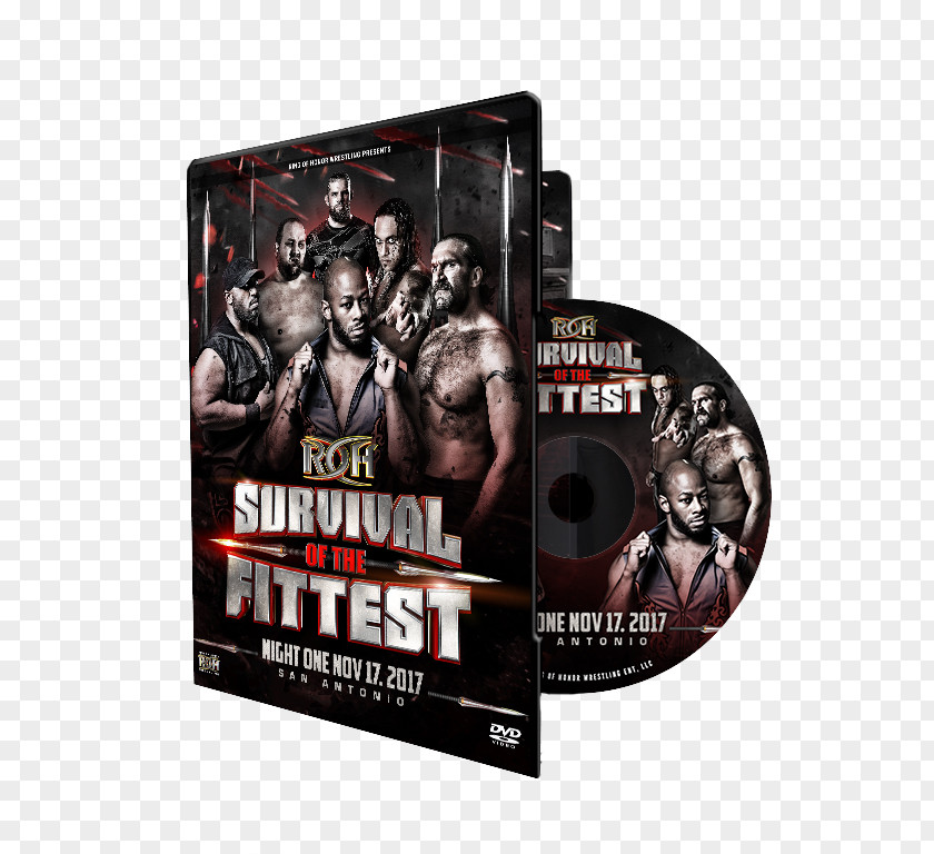 Esfinge ROH World Tag Team Championship Ring Of Honor Survival The Fittest (2017) Professional Wrestling PNG