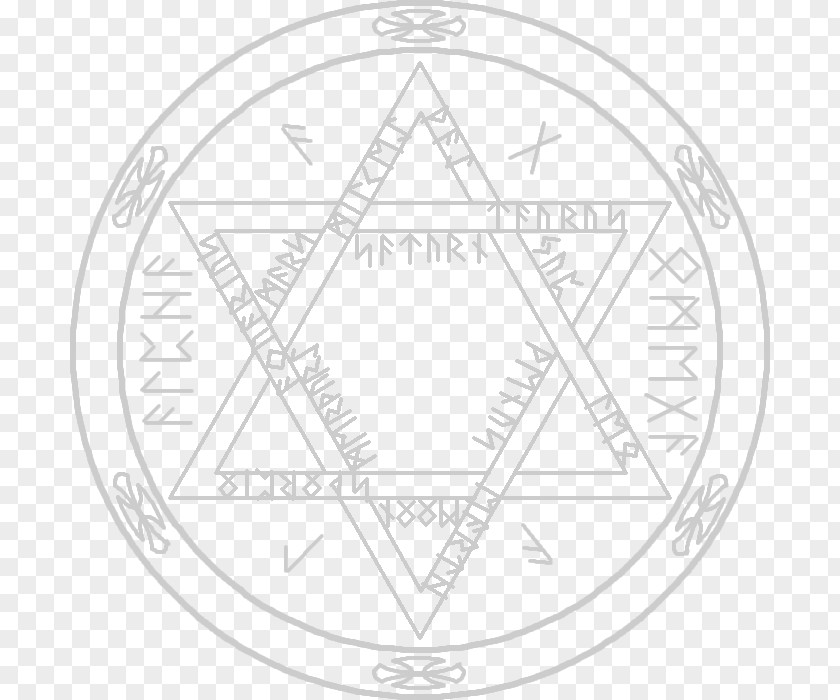 Hexagram Circle Angle Point Product Font PNG