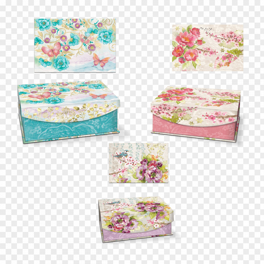 Box Nest Set Chinoiserie PNG