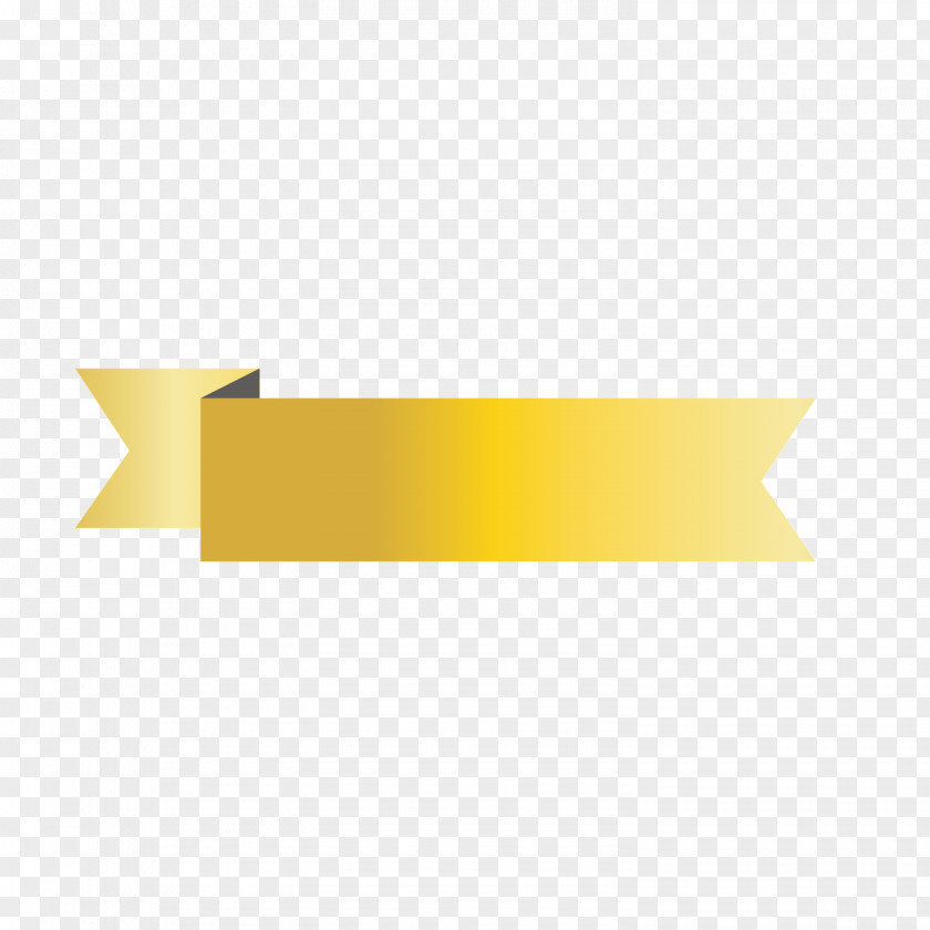 Gold Label Yellow Angle Pattern PNG