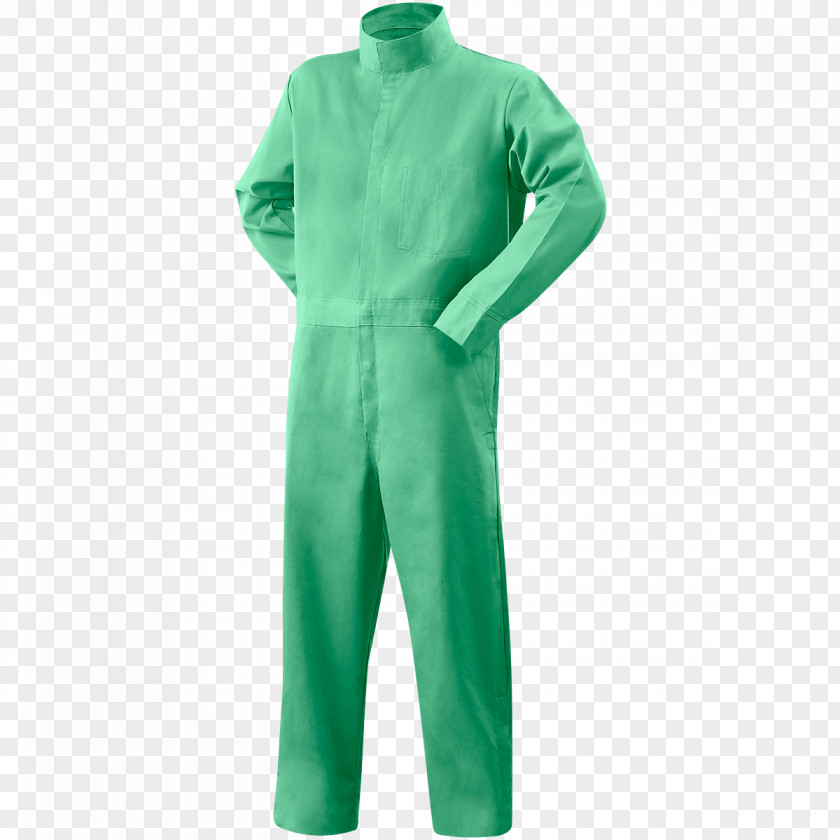 Green Sleeve Overall Boilersuit Uniform PNG
