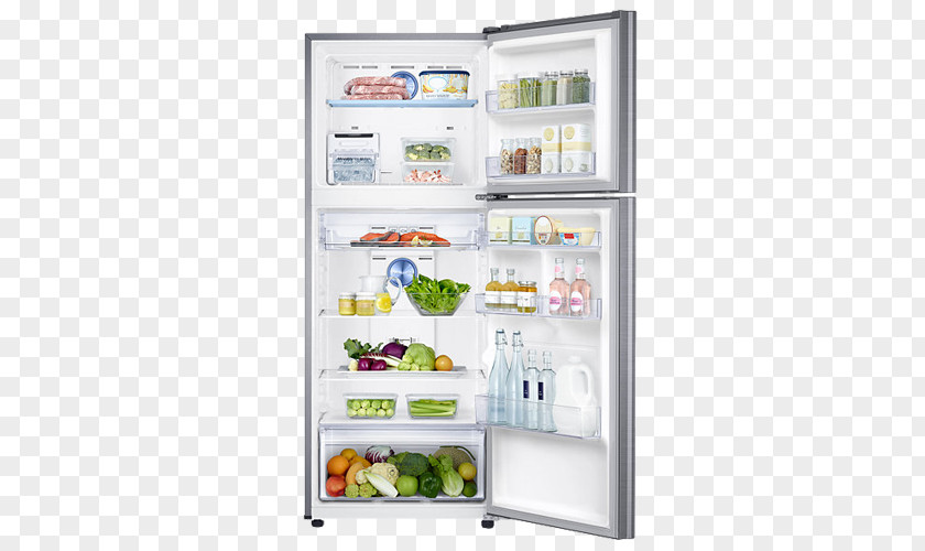 Double Door Refrigerator Auto-defrost Samsung Electronics Direct Cool PNG