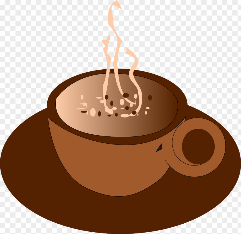 Hot Coffee Tea Drink Clip Art PNG