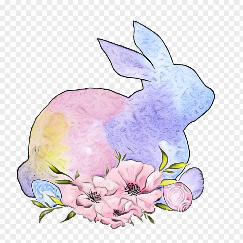 Lilac Plant Flower Rabbit PNG