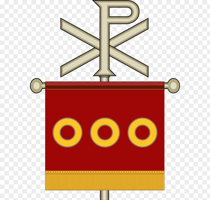Symbol Cantabrian Labarum Chi Rho Ancient Rome Cross PNG