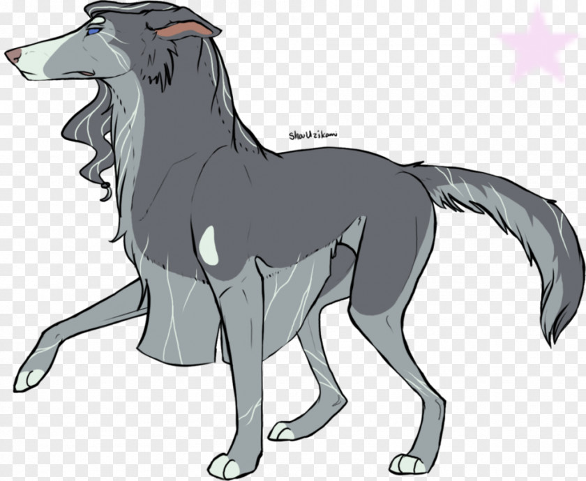 Turn Around And Look Dog Breed Line Art Cartoon Horse PNG
