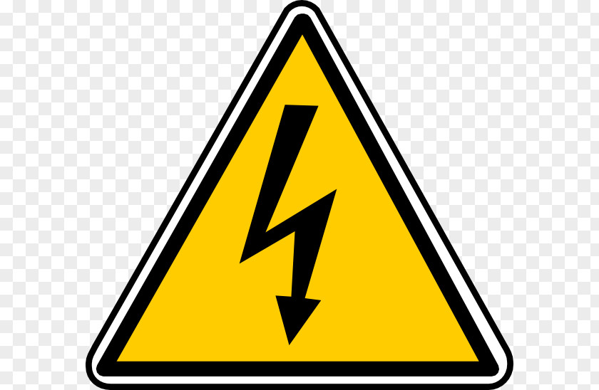 Electrical Cliparts Warning Sign Hazard Logo Clip Art PNG