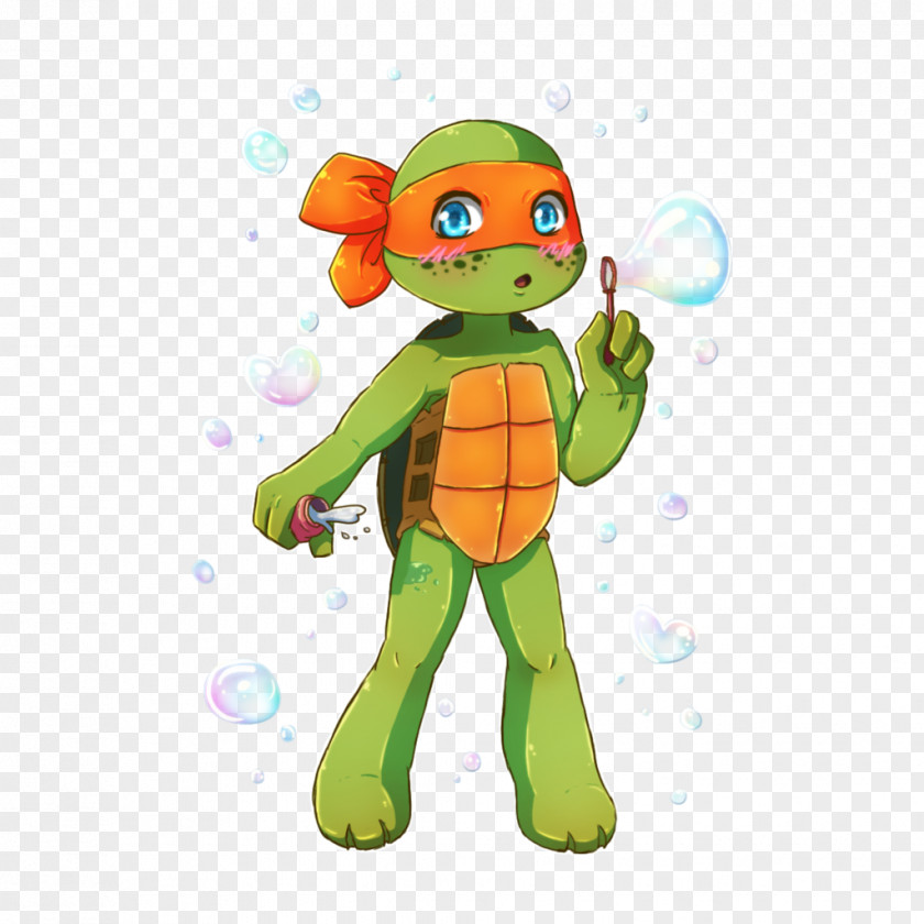 Ninja Michaelangelo Teenage Mutant Turtles Art PNG