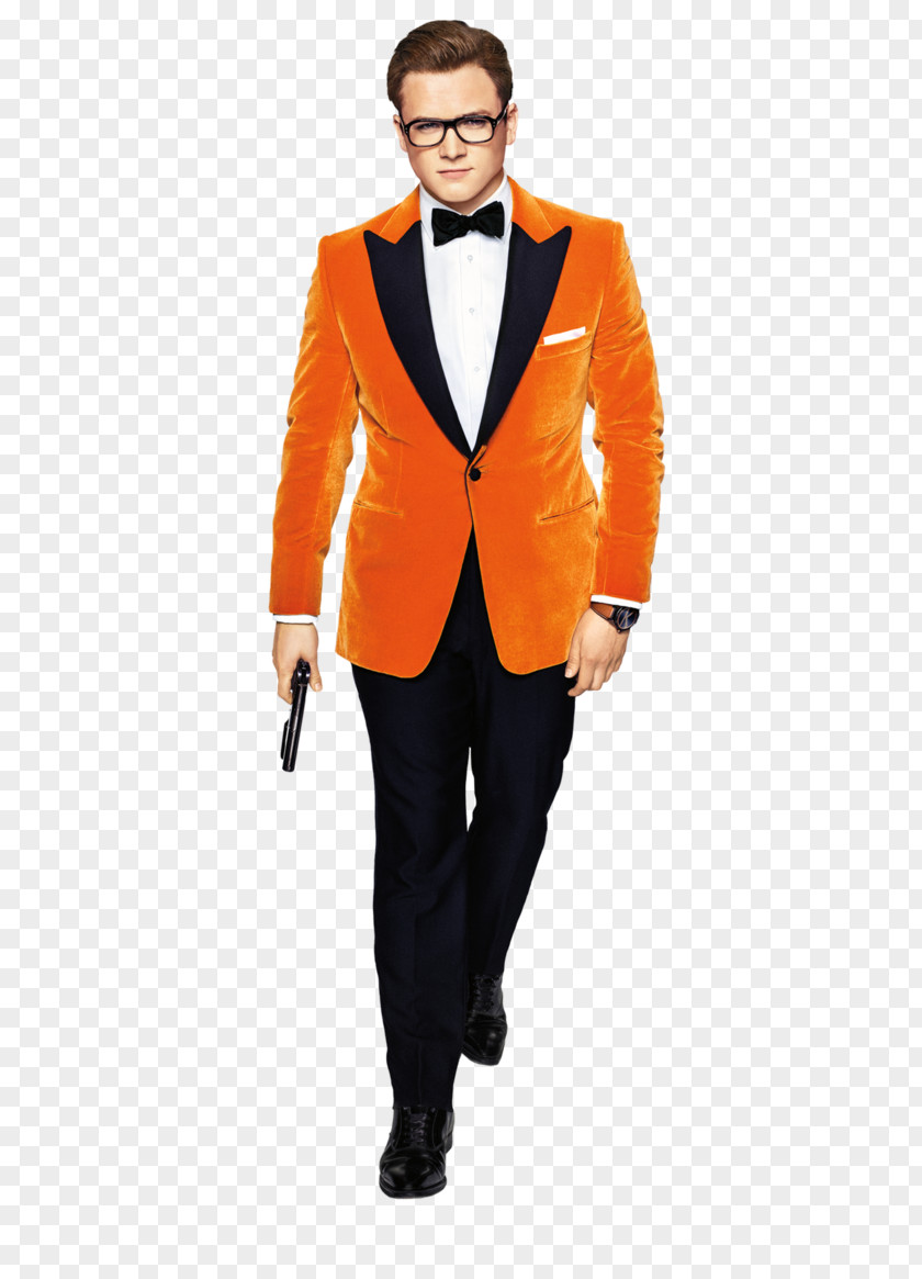 Suit Gary 'Eggsy' Unwin Tuxedo Kingsman Film Series Jacket PNG