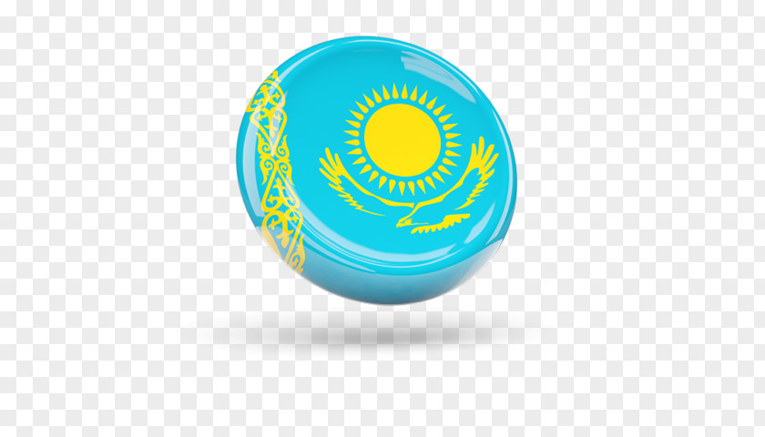 Flag Of Kazakhstan Stock Photography PNG