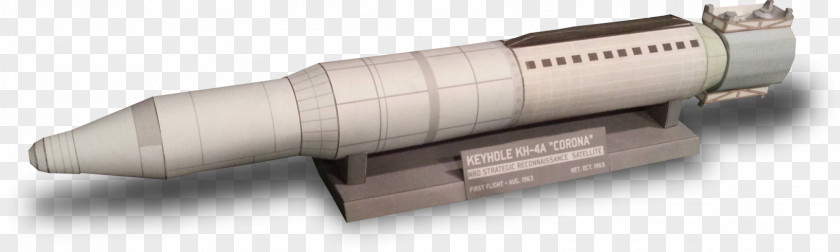 Missile Paper Model Reconnaissance Satellite Corona PNG