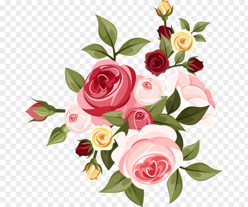 Rose Pattern PNG