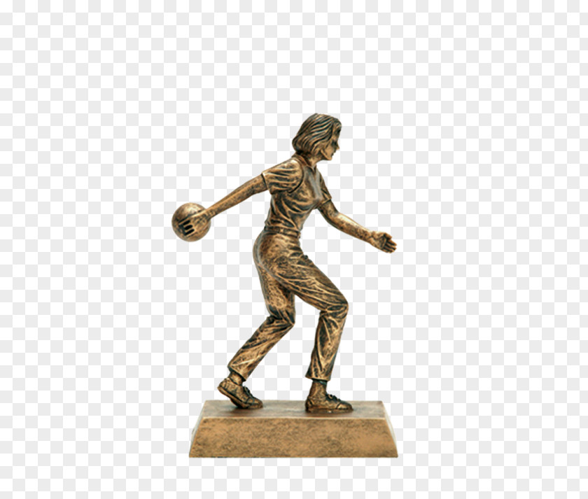 Trophy Award Bowling Commemorative Plaque Medal PNG